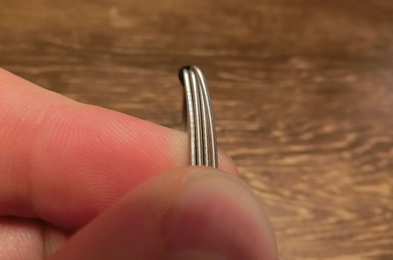 COLOSSUS Flat Core Clapton Wire N90 茨城県水戸市の電子タバコ